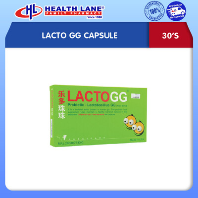 LACTO GG CAPSULE (30'S)